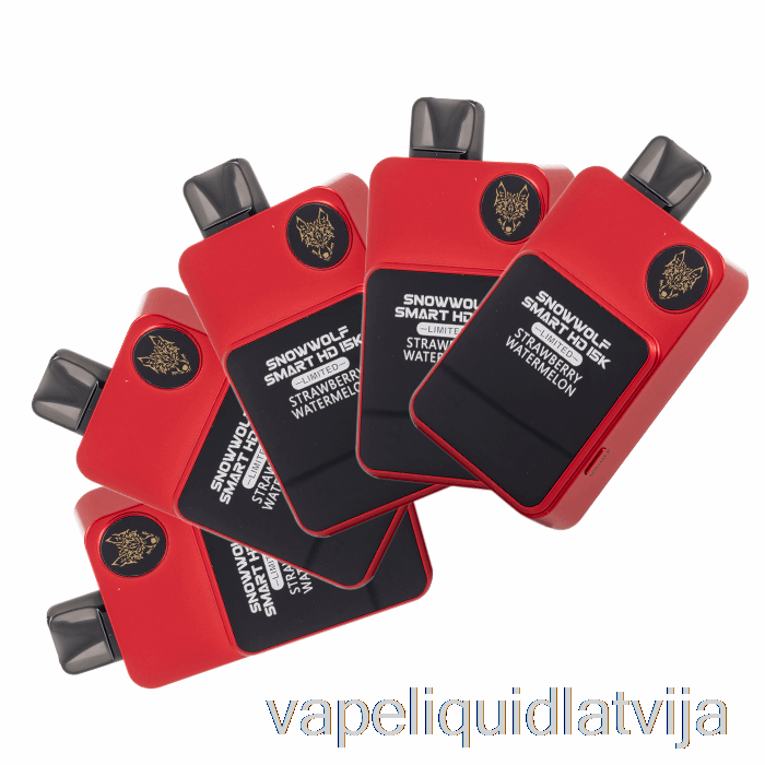 [5-pack] Snowwolf Smart Hd 15k Ierobežots Vienreizējās Lietošanas Vape šķidrums